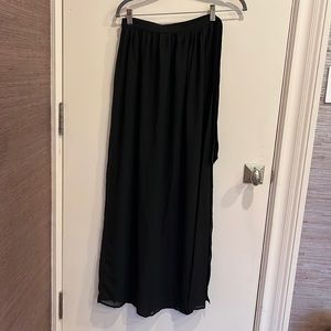 ASOS Black Sheer Coverup Size 4